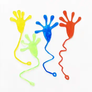 Otroci Lepljive Roke, Dlani Stranka Korist Igrače Nostalgično Igrača elastična Stretch Lepljivo Palm Velika Plezalna Stena Naslona za Celotno Osebo Igrača