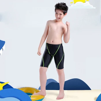 Otroci Strokovno Plavanje Hlače za otroke Plavati Debla Fantje, Usposabljanje kopalke Hlačke kopalk hlače