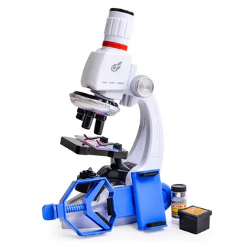 Otrok Mikroskopom Obleko Z Mobilni Telefon, Držalo za Simulacijo Visoko Ločljivostjo 1200 Krat Mikroskop, Znanost In Mikroskopom Komplet