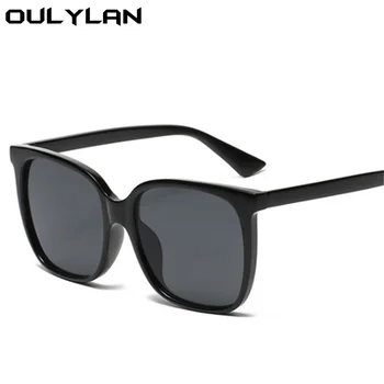 Oulylan Classic Vintage Kvadratnih sončna Očala Ženske Prevelik Sunglass 2021 Moških Retro Črno Luksuzni Design sončna Očala Odtenki UV400