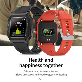 P10 Pametno Gledati Moške Poln na Dotik Srčnega utripa, Spremljanje IP67 Nepremočljiva Fitnes Tracker Večnamensko Smartwatch