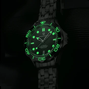 PAGANI DESIGN 2021 novo nadgradnjo 200M nepremočljiva Mehanske ure za moške luksuzni samodejni watch moških NH35 poslovnih ročno uro