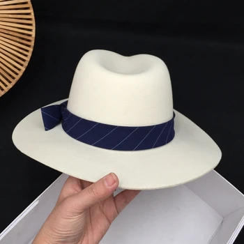 Panama nova jazz klobuki volne klobuk ženski stranka plima obnavljanje starih Fedora Anglija o Evropi in zda sprejmejo sociali