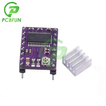 Pcbfun 1 kos Stepstick Drv8825 Koračnih Motornih Voznik Reprap 4 Plast PCB Board Z hladilnega telesa HeatSink Pribor za 3D tiskalnik