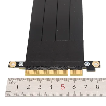PCI-E 3.0 X16, X8 Grafične Kartice Navpično Osnovno Ploščo Kit RTX 3060 ETH Rudarstvo PCIe 8x, da 16x Prilagodljiv Podaljšek Kabel Odcepa za GRAFIČNO procesno enoto