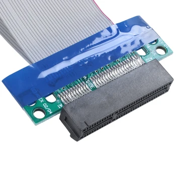 PCI-E 4X Reža za Kartico Riser Razširitev Prilagodljiv Flex Preselijo Kabel