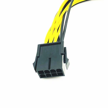 PCI-E, 8-pin Do 8 Dvojno 6+2 Pin ( 6-pin / 8-pin ) Moč Razdelilno Kabelsko Grafična Kartica PCIE PCI Express 8Pin Dvojni 8Pin Napajalni Kabel