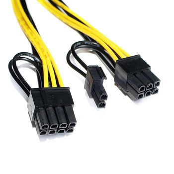 PCI-Express PCIE 8 Pin za Dvojno 8 (6+2) Pin VGA Grafika, Video Kartice, Adapter Kabel