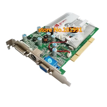 PCI grafična kartica FX5500 256MB VGA+DVI+S terminal Podpira razcep zaslon traktor spremljanje, itd.