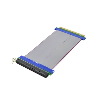 PCIE 16x Riser Card PCIE Podaljšek Adapter Prilagodljiv Podaljšek Moški-Ženski Adapter Kabel 19 cm za Bitcoin Rudar