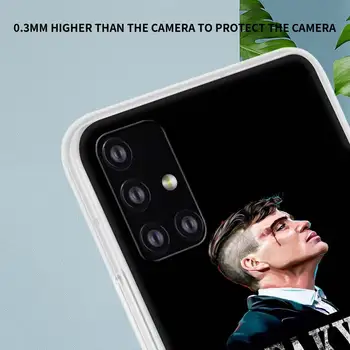 PEAKY BLINDERS Primeru Telefon Za Samsung Galaxy A50 A70 A32 A02s A10 A10e A20e A30 A40 A12 A90 Mehko TPU Hrbtni Pokrovček Lupini Coque
