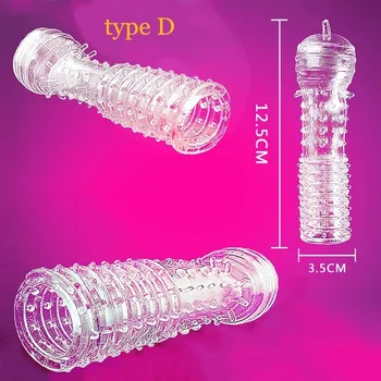 Penis Rokavi za enkratno uporabo Kondomov Spolnih Igrač za Moške Zamudo Izliv G Spot za Stimulacijo Varnejši Kontracepcije Petelin Obroč Extender