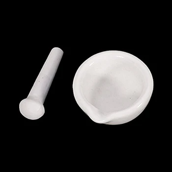 Peony Pot Preprostih Mlinov 6ML Mini Porcelana Belo Malto in Pestle Mešanje, Brušenje Bowl Nabor DIY Komplet orodij