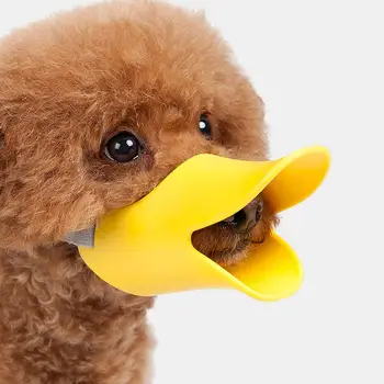 Pet Duckbill Kritje Za Pse Nastavljiv Anti-skorja Silikonski Pes Usta Zajema Pudelj Psi Usta Zajema Pet Masko Anti-ugriz Gobec