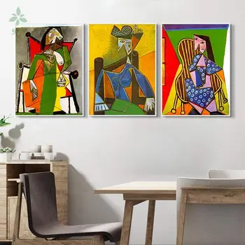 Picasso Povzetek Wall Art Oljna Slika, Doma Notranjo Opremo