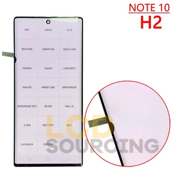 Pickable Točkovno LCD zaslon Za Samsung Galaxy Note 10 LCD-Zaslon N970F N970 N9700, Zaslon na Dotik, Računalnike Za Samsung Note10 LCD Zamenjati