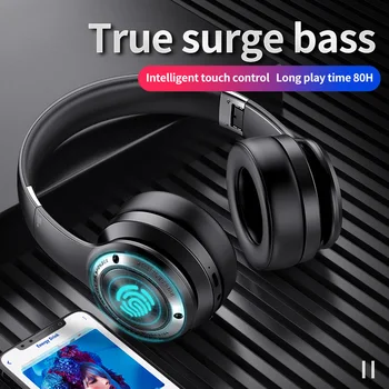 Picun B21 Bluetooth slušalke visoko kakovost zvoka touch kontrole brezžični glasbeni slušalke podpira TF kartice
