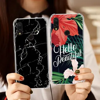 Pisano Pobarvane Anti-spadajo Primeru Telefon Za Xiaomi Redmi 7 / Y3 Modi Naslikal Kul Design, TPU Silikon Hrbtni Pokrovček Telefona
