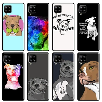 Pit Bull Lepe Pet Dog Pitbull Primeru Telefon Za Samsung Galaxy A51 A70 A71 A72 A52 A41 A31 A02S A12 A21S A20e A10 A40 A50