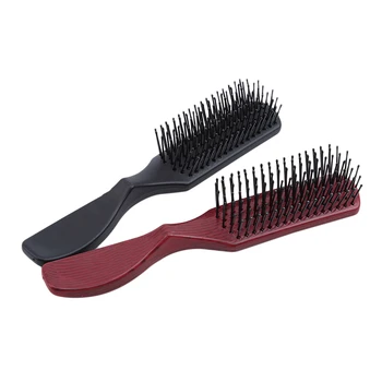 Plastični Detangle Hairbrush Frizerski Salon Ravne Kodrasti Lasje Glavnik Zmeda Lase Krtačo Visoke Kakovosti