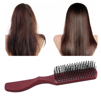 Plastični Detangle Hairbrush Frizerski Salon Ravne Kodrasti Lasje Glavnik Zmeda Lase Krtačo Visoke Kakovosti