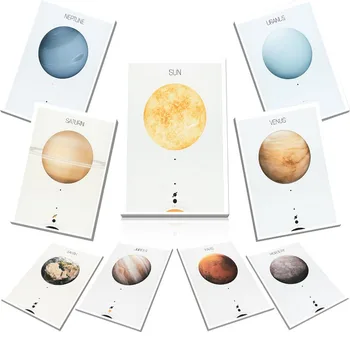 Platno Slikarstvo Mars Zemlja, Uran Plakatov in Fotografij Stenskih slikah, za Dnevna Soba Dekor Brez Okvirja
