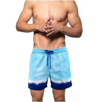 Plavati hlače 2021 Moda za Moške Natisnjeni Dve plasti Žep, Plaže, Prosti čas Mens Plavati Debla Poletje Plaža kopalke
