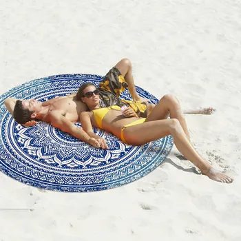 Plaža Brisačo Veliko Peska Dokaz Plaži Odejo Krog z Meditacijo 58inch na Prostem Igrače Za Otroke 2021 Poletje Plaža Odeje Krog