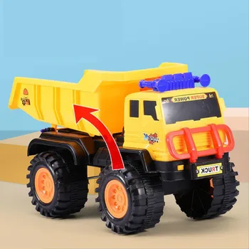 Plaža Igrača Avto Inženiring Vozila Truck Modele-Vztrajnost Nazaj Do Avtomobila Izkop Peska Igrajo Peskovnik Igrača Otroci Poletje Na Prostem Igrače #5
