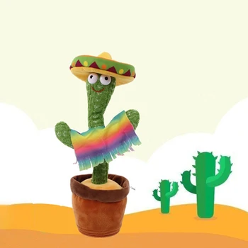 Ples Kaktus Elektronski Kaktus Igrače, Elektronske Vibracije Ples Kaktus, Peti In Mahati Slamnik Lončnica