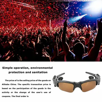 Polarizirana Avdio Sončna Očala Bluetooth Slušalke Brezžične Slušalke Zunanja Športna Očala Brezžične Slušalke Z Mikrofonom Čepkov