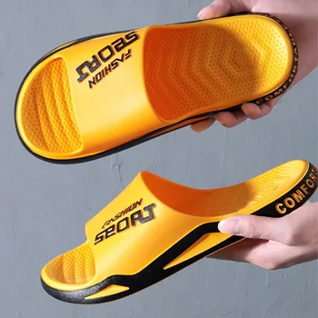 Poletje Moški Flip Flops Visoke Kakovosti Plaži Sandali Anti-slip Zapatos Hombre Priložnostne Čevlji na Debelo 1 Par