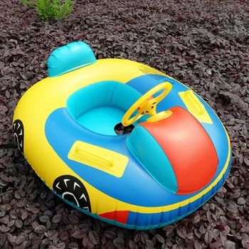 Poletje za Otroke Plavalni Obroči Risanka Bazen Sit Krog Malčke Baby Napihljivi Avto Za Vodne Športe Bazen Dodatki