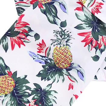Poletno Obleko Plaži Oblačila Pes Vrh Cvetlični Ananas Pet Tiskanih Obleke Za Pse T-Shirt Havajski Cvetlični Plaži Majica
