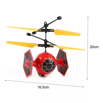 Polnilna Telo-zaznavanje Svetlobnega Letalo Drone Model Otroke Darilo, ki Plujejo pod Igrača