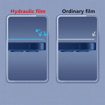 Polno Kritje Hydrogel Film Za iPhone 12 11 Pro XS Max mini Zaščitnik Zaslon Za iPhone SE 2020 XR X 7 8 6 s Plus Film Ni Stekla