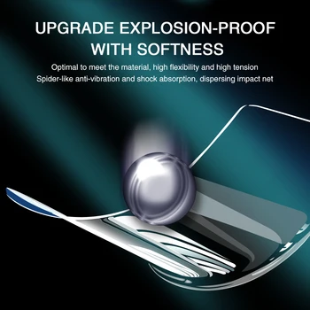 Polno Kritje Hydrogel Film Za Samsung Galaxy S10 S20 S21 Plus, Lite S10E Screen Protector For Samsung Note 10 20 Ultre Brez Stekla