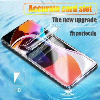 Polno Kritje Ukrivljen Zaslon Patron Za Xiaomi Mi 10 Ultra Pro 8 Lite Hydrogel Film Za Xiaomi Mi 9t Pro 9 Lite Se 10H Film