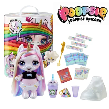 Poopsie Sluzi Presenečenje Rainbow Unicorn Brightstar ali Oopsie Nočni Luksuzni Slepo Polje Barva Blata Darilo za Rojstni dan za Dekleta