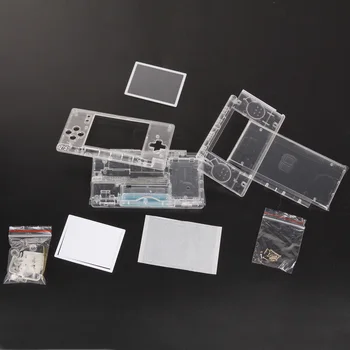 Popolne Zamenjave Stanovanj Lupini Zaslon Leče Kristalno čiste Stanovanjske Primeru Zajema Orodja za Popravilo Delov Komplet Za Nintendo DS Lite