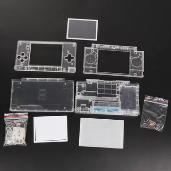 Popolne Zamenjave Stanovanj Lupini Zaslon Leče Kristalno čiste Stanovanjske Primeru Zajema Orodja za Popravilo Delov Komplet Za Nintendo DS Lite