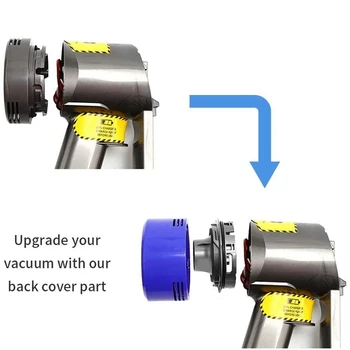 Post HEPA Filter Zamenjava & Motorni Pokrov za Dyson V7 V8 Sproži Kabel-Brezplačno Brezžično Palico Sesalniki za prah