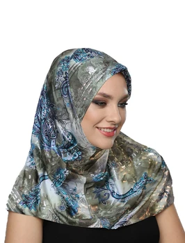 Potiskane Pritiski Bonnet Hidžab Ženske