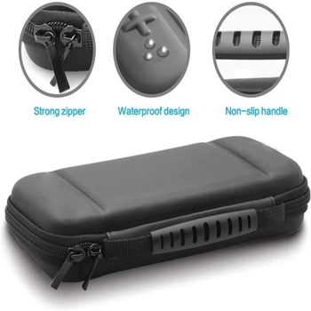 Potovalna torbica za Prenosni Nintendo Stikalo Lite z 8 Igre Reže za Kartice Skladiščenje za Preklop Lite Igre in Oprema