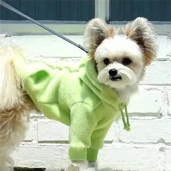 Pozimi Pes Majica Kužek Kuža Pes Hoodies Mačka Chihuahua Yorkshire Pomorjansko Oblačila Pudelj Bichon Schnauzer Obleko, Plašč