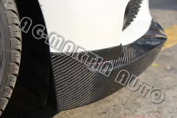 Pravi Ogljikovih vlaken AG slog sprednji odbijač za ustnice sprednji konec brado predpasniki sprednji odbijač razdelilniki za BMW serije 1 F20