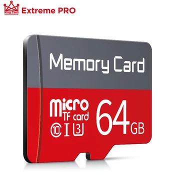 Pravi zmogljivosti Micro sd kartica 64GB 128GB U3 UHS-3 16GB 32GB Class10 UHS-1 4gb, 8gb flash kartice Pomnilniško Kartico Microsd TF/Kartice SD