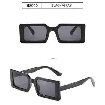Pravokotnik sončna Očala Ženske 2021 Kvadratnih Očala Pisane Odtenke Pregledna Očala Vožnje Očala Ženska sončna očala