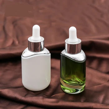 Prazno Kozmetični Posode Steklene Stekleničke Parfuma Skladiščenje Pakiranje Oprema Travel Box Ličila Orodje Eterično Olje Kapalko Steklenice