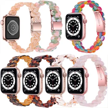 Pregledna Smolo Watchband za Apple Watch 6 Se 5 4 Trak 42mm 38 mm Correa za Iwatch Serije 6 5 4 3 2 1 Watchband 44 mm 40 mm
